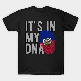 Happy Haitian Flag Day Celebration Haiti Its In My DNA T-Shirt